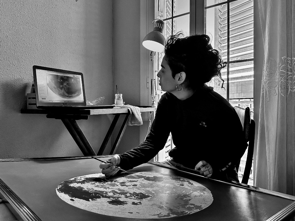 CHIARA EN EL TALLER